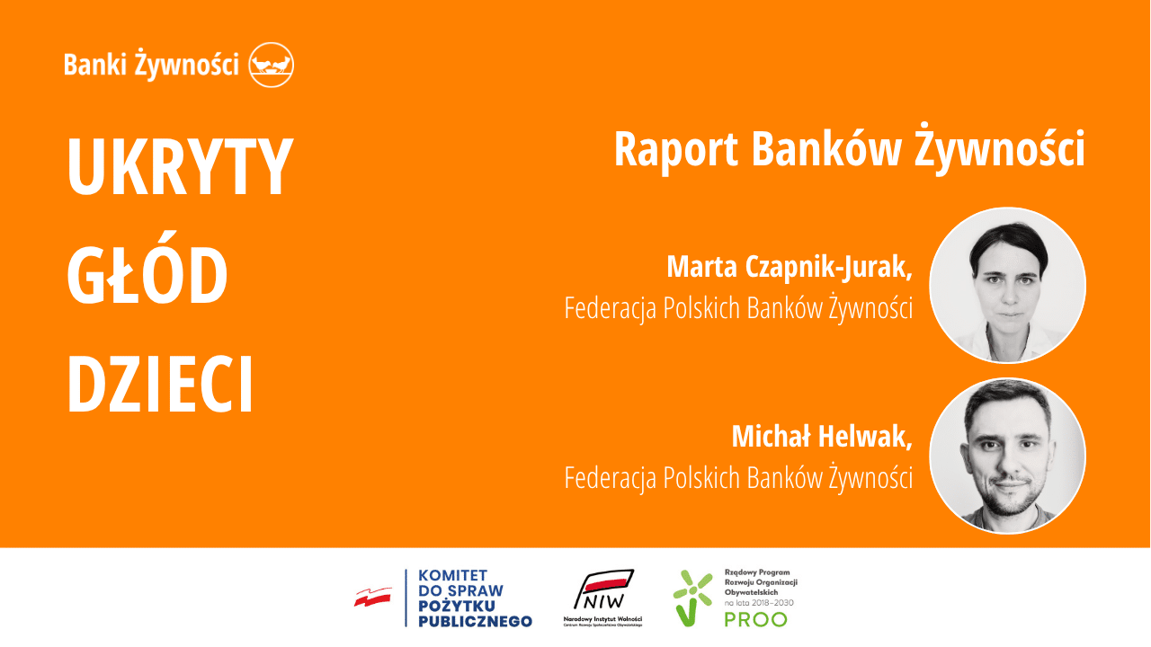 Presentation of the "Hidden Hunger of Children" Report – data, methodologies and...